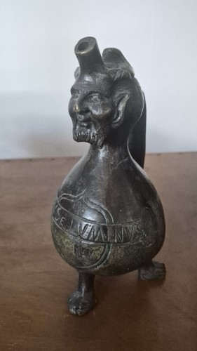 Antique bronze aquamanile - antique,