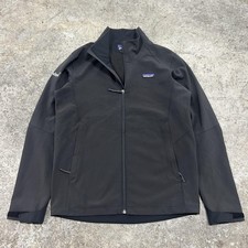 Patagonia Jacket Mens Small Softshell Full Zip Hydrafacial Embroidered Layer