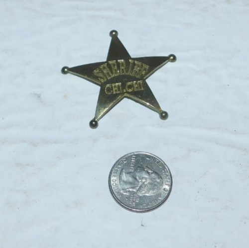 Vintage metal childs chi - chi,