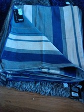 Blue & Grey Striped Cushions 2