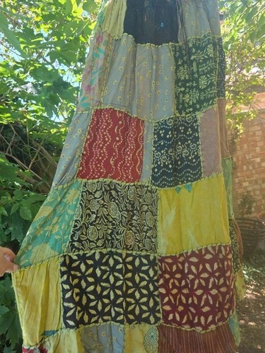Patchwork boho handmade indian - boho,