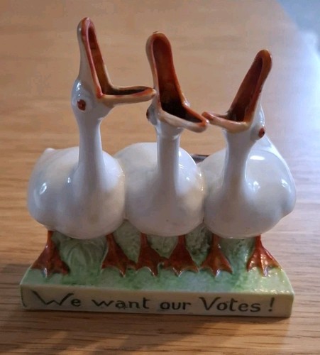 Rare satirical suffragette - rare,