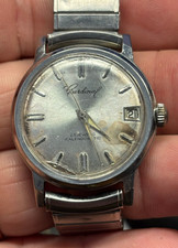 Vintage CARDINAL CALENDOMATIC 25 jewel Automatic MENS WATCH Wristwatch WORKS