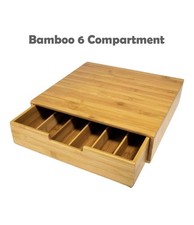 Bamboo Coffee Pod Holder