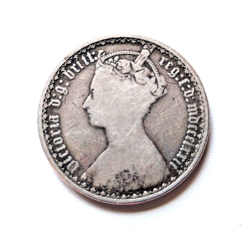 Victoria gothic florin 1872 - gothic,