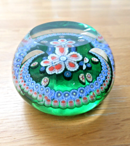 Phoenix faceted paperweight - faceted,