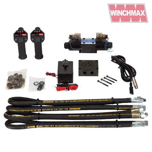Wireless hydraulic winch - wireless,