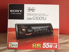 NEW SONY XPLOD CDX-G1001U CAR RADIO STEREO CD AUX USB FREE POST vintage Classic