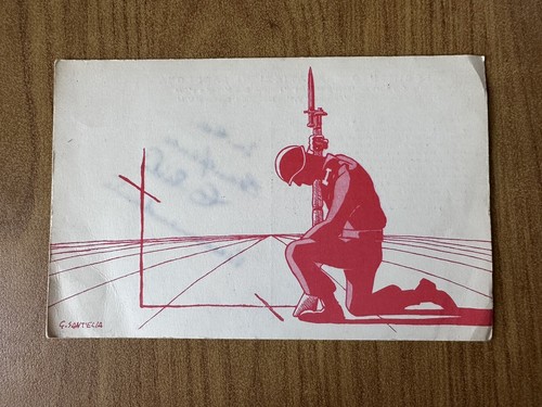 Postcard 1st grenadier - 1st,