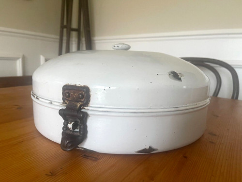 Antique german bread box - german,