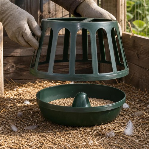 Automatic poultry feeder for - automatic, feeder,