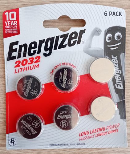 Energizer cr2032 lithium - energizer, 3v