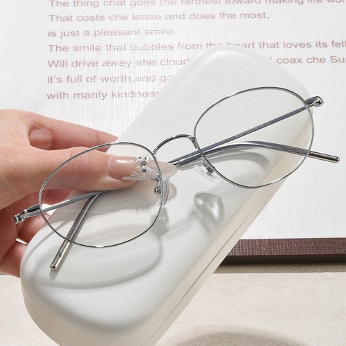 Fashion elegant oval silver - elegant,