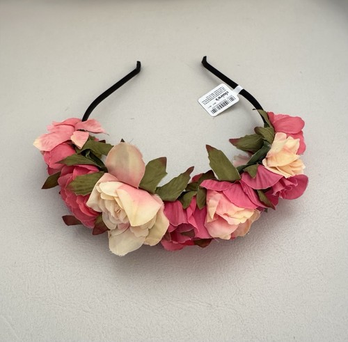 Peach pink roses floral - pink,