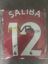 William Saliba Signed Arsenal