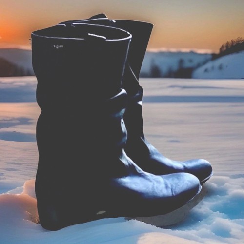 Ladies vegan boots - vegan, v.gan