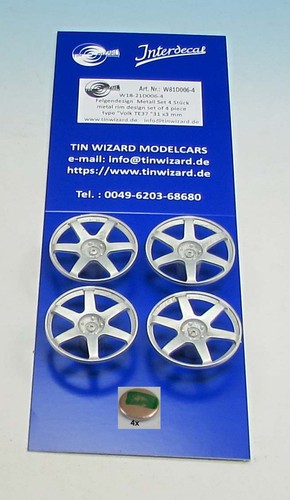 Rim design volk - te37", 31x3mm