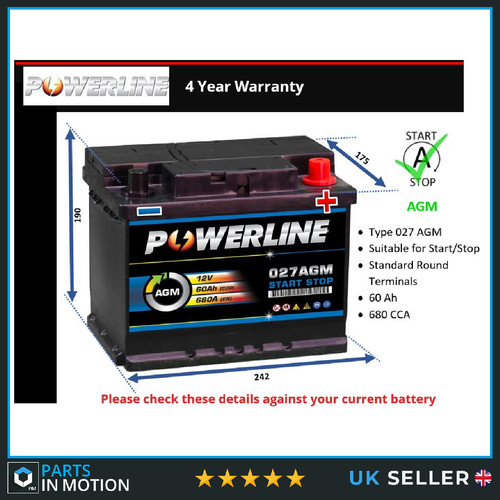Agm battery fits mitsubishi - battery,