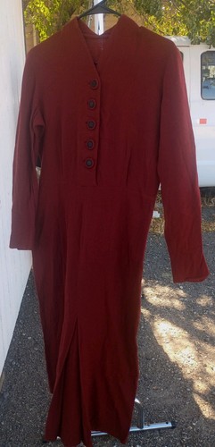 Antique 1920s burgandy vintage - 1920s,