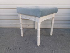 Faux Bamboo Vanity Stool Chair