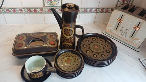 Denby retro geometric ceramic - retro,