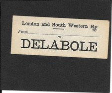 DELABOLE - RAILWAY LUGGAGE