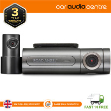 Road Angel Halo Pro 2K Front & 1080p Rear Dash Cam with GPS, WiFi, Parking Mode