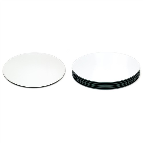 30cm round mirror - mirror, glass