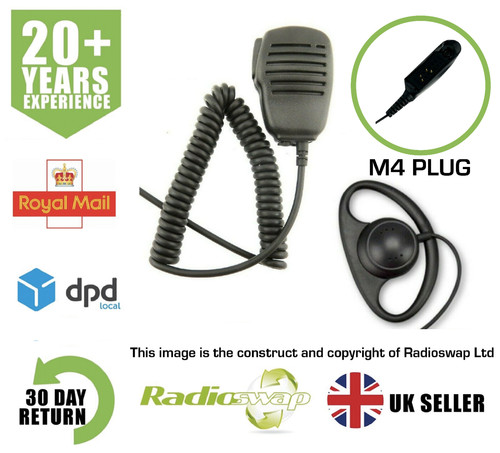 Speaker mic shape earpiece - speaker,