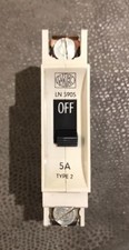 MK SENTRY 5A TYPE 2 MCB LN5905
