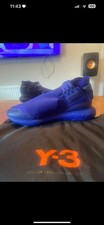 Adidas Y3 Yohji Yamamoto Men's Boxing Trainers Blue Size 10 UK VGC