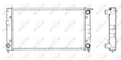 Nrf radiator for volkswagen - nrf,