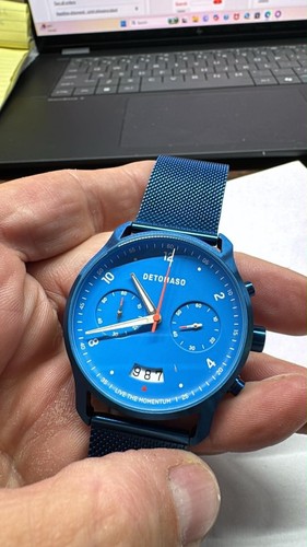 New mens 42mm detomaso chrono - mens,