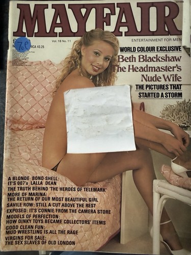 Vintage mayfair magazine - vintage,