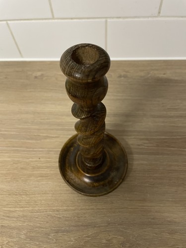 Candle stick holder wooden - stick,
