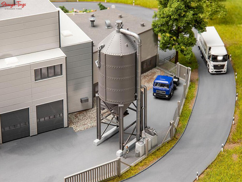 Faller silo kit 87 scale - faller,