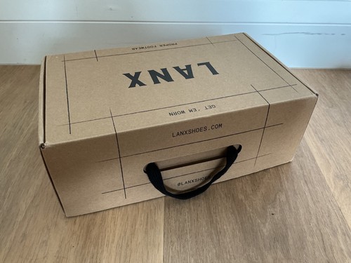 Empty lanx shoe box shoes - lanx, (no
