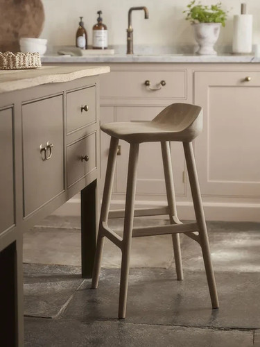 Oak counter stool - counter,