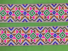 Quality Green Pink Brown Aztec