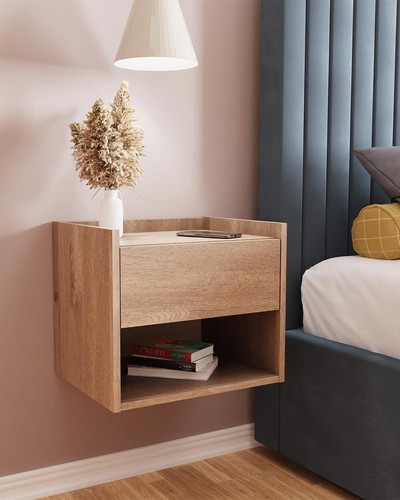 Pair floating bedside - floating,