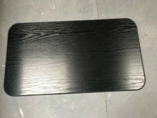 BLACK WOOD TABLE & BLACK TRIM - Caravan/Campervan/Motorhome/Furniture