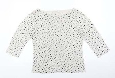 Kaliko Womens Scoop Neck Polka