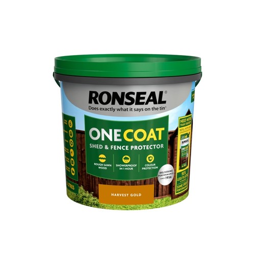 Ronseal one coat shed fence - &,