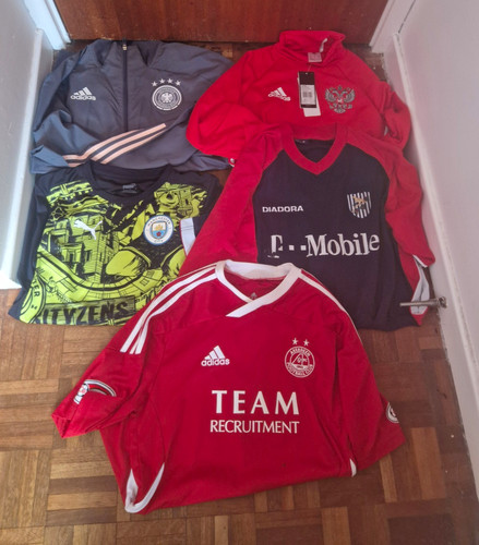 Football shirt bundle - bundle, x5