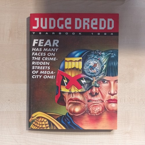 Judge dredd yearbook 1994 from - dredd,