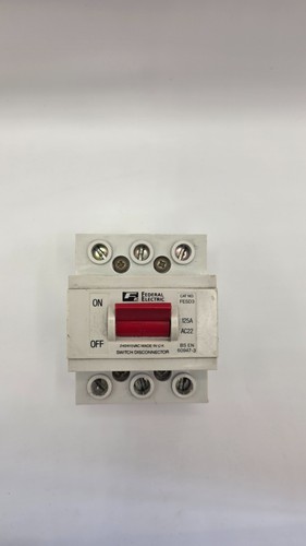 Federal electric 125 amp - electric,