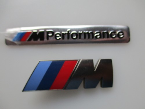 Bmw sport badge set - "m",