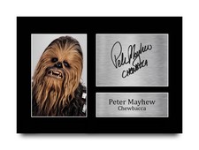 Peter Mayhew Signed Chewbacca
