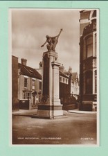 Worcester postcard - War