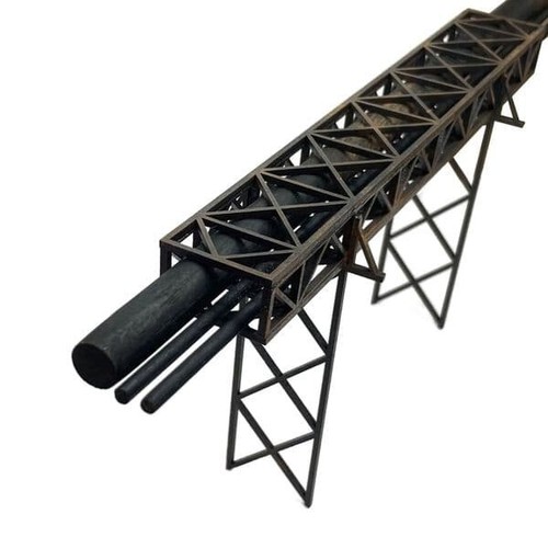 Industrial pipe bridge - industrial,